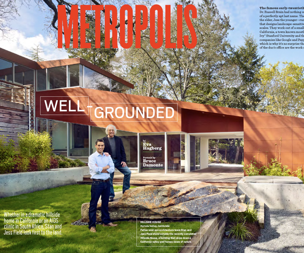 Stan and Jess Field featured in the May issue of Metropolis